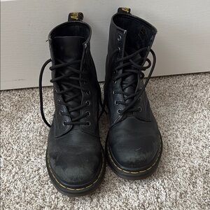 Dr Martens Leather Lace-Up 1460 Boots